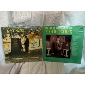 Vintage Floyd Cramer Lp Lot Of Two Last Date Hits From Country Hall Of Fame
